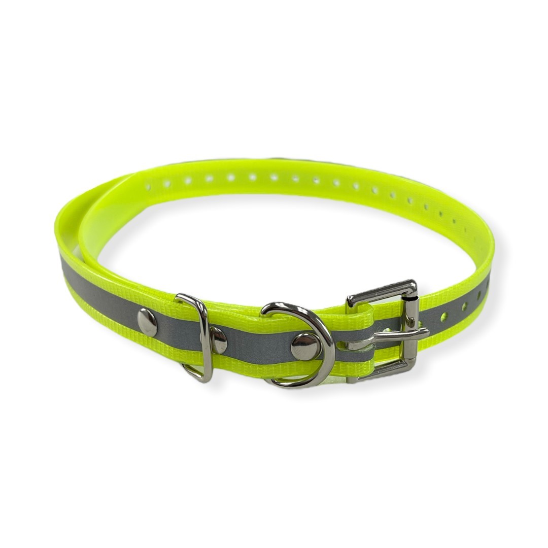 3/4" Biothane Reflective Collar