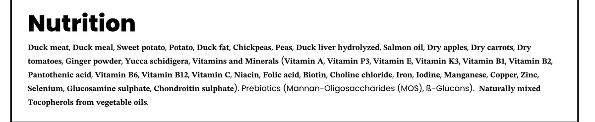 Honest Pet Collective Duck &amp; Sweet Potato | Grain-Free Dry Dog Food 3KG