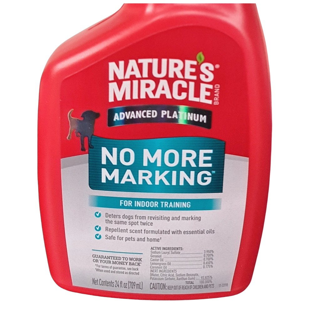 Nature’s Miracle Advanced Platinum No More Marking description
