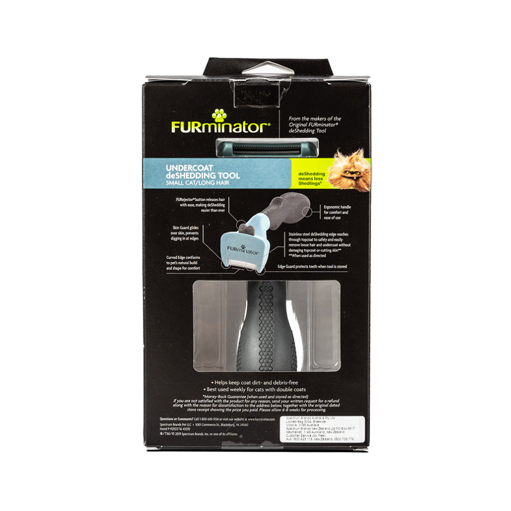 Furminator Long Hair Deshedding Tool Small Cat