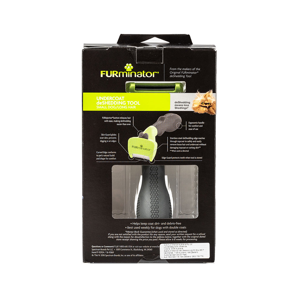 Furminator Long Hair Deshedding Tool Small Dog