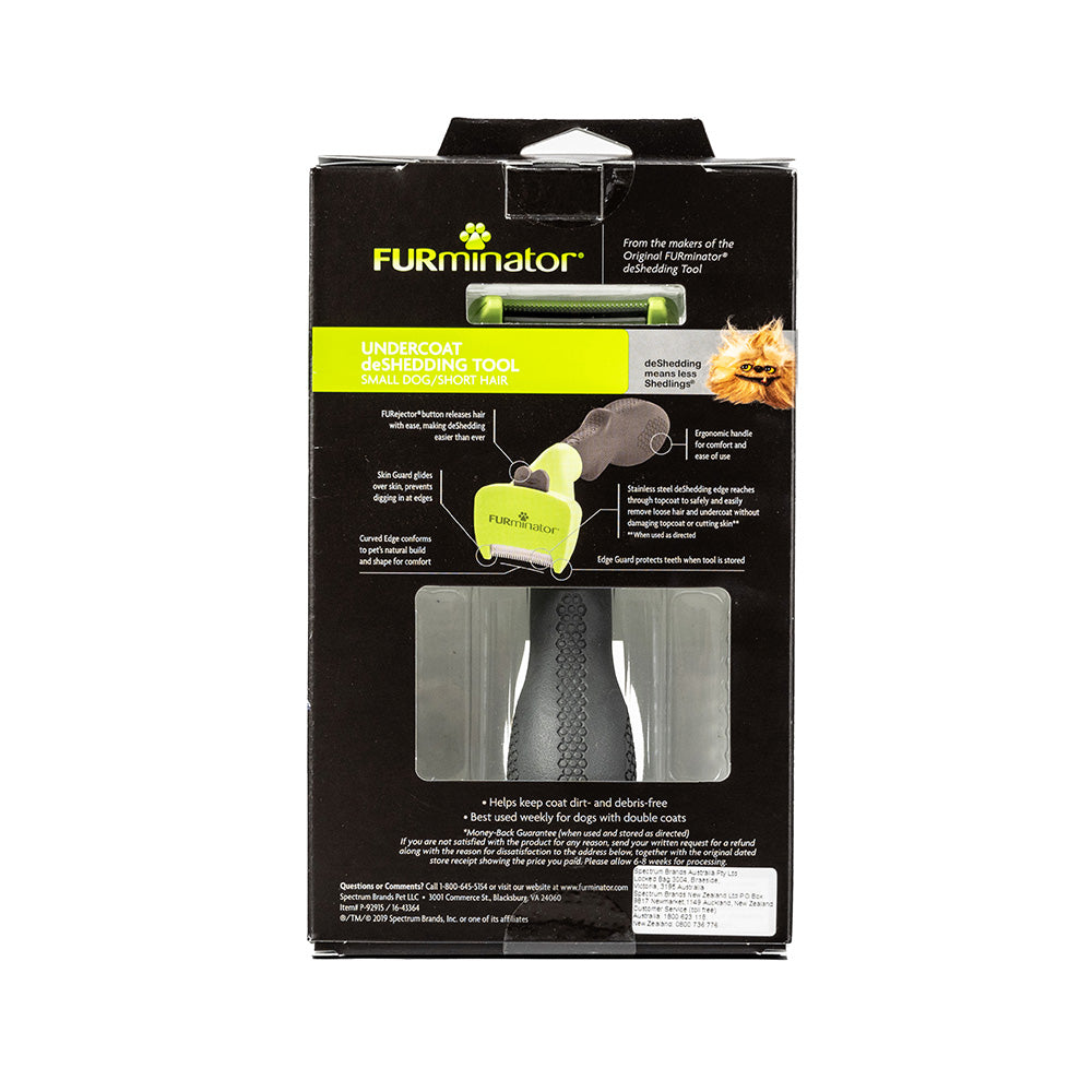 Furminator Short Hair Deshedding Tool Small Dog