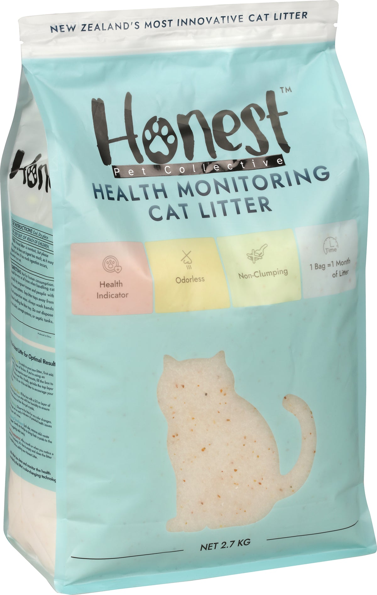 Honest Pet Collective Health Monitoring Cat Litter 2.7 KG/6.7L
