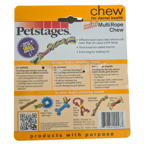 Mini Multi Rope Chew - Petstages
