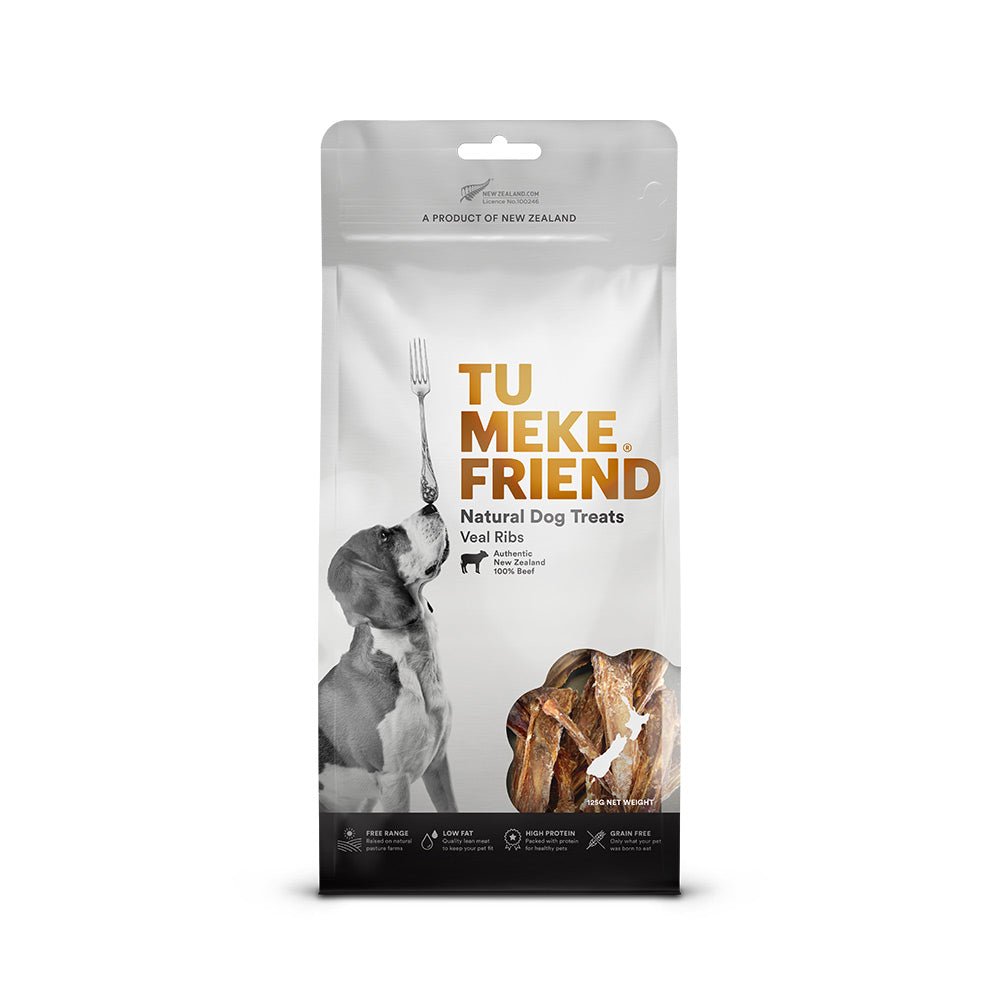 Tu Meke Air -dried Treats Veal Ribs 125g